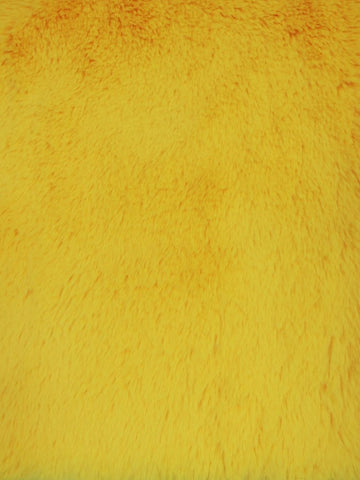 Arctic Rabbit Minky / Yellow - 0