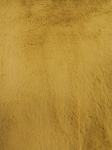 Arctic Rabbit Minky / Camel - 0