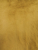 30 Yard Roll of Arctic Rabbit Minky / Camel-2