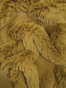 30 Yard Roll of Arctic Rabbit Minky / Camel-1