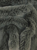 30 Yard Roll of Arctic Rabbit Minky / Gray-1