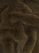 30 Yard Roll of Arctic Rabbit Minky / Light Brown-1