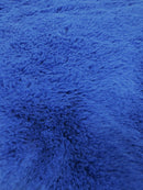 30 Yard Roll of Arctic Rabbit Minky / Royal Blue-3