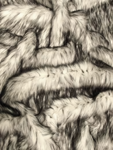 Arctic Alaskan Husky Long Pile Faux Fur Fabric / Sold By The Yard