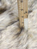 Wolf Animal Long Pile Faux Fur Fabric / Sold By The Yard