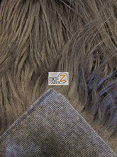 Solid Gorilla Animal Long Pile Faux Fur Fabric / Sold By The Yard