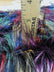 Fireworks Shaggy Long Pile Faux Fur Fabric / Sold By The Yard