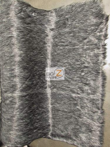 Arctic Alaskan Husky Long Pile Faux Fur Fabric / Sold By The Yard