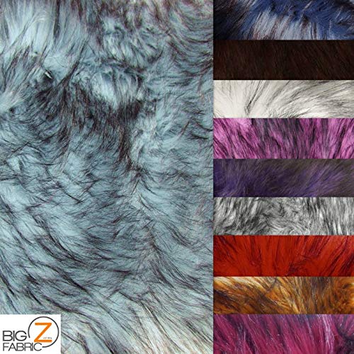 Arctic Alaskan Husky Long Pile Faux Fur Fabric / Sold By The Yard