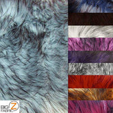 Arctic Alaskan Husky Long Pile Faux Fur Fabric / Sold By The Yard