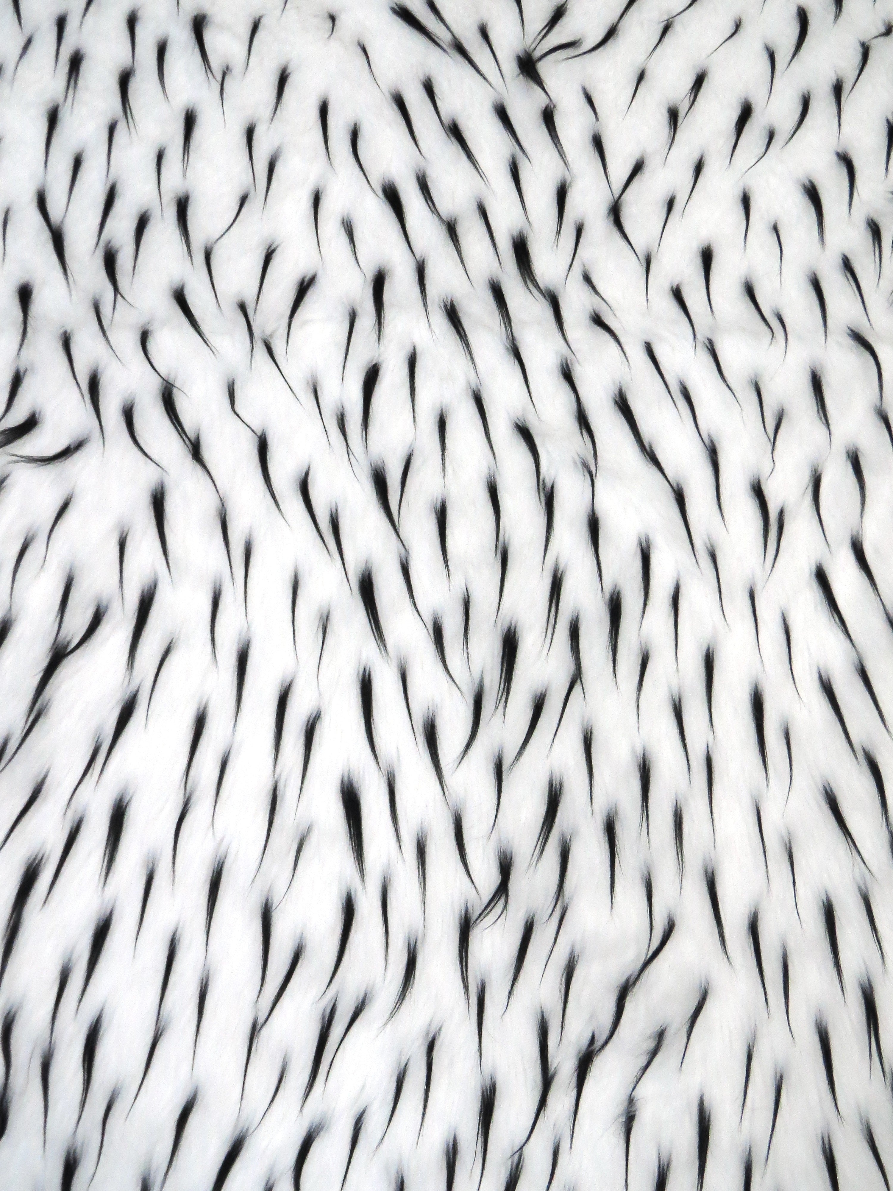 2 and 3 Tone Spiked Shaggy Long Pile Faux Fur Fabric / Sold by The Yard