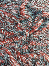 2 and 3 Tone Spiked Shaggy Long Pile Faux Fur Fabric / Sold by The Yard
