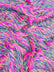 2 and 3 Tone Spiked Shaggy Long Pile Faux Fur Fabric / Sold by The Yard