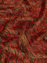 2 and 3 Tone Spiked Shaggy Long Pile Faux Fur Fabric / Sold by The Yard