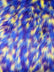 3 Tone Rainbow Shaggy Long Pile Faux Fur Fabrics / Sold by The Yard