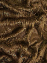 Solid Gorilla Animal Long Pile Faux Fur Fabric / Sold By The Yard