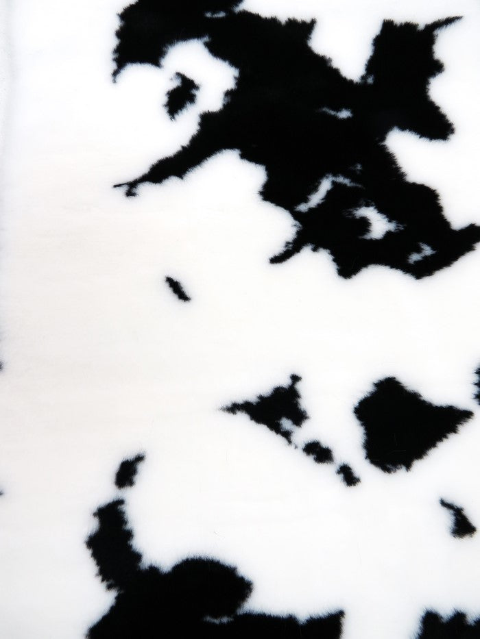 Half Shag Faux Fur Fabric (Cow) (Knit Backing) / 15 Yard Bolt