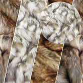 Fox Animal Faux Fur / Sold By The Yard