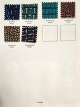 Metallic Caiman Gator Vinyl Color Card