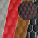 Hex Honeycomb Quilt Automotive Vinyl Foam Fabric