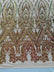 BIG DAMASK SEQUIN ON STRETCH MESH FABRIC (By The Yard)