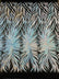 Phoenix Feather Sequin Stretch Mesh Fabric / Sold by the Yard