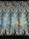 Phoenix Feather Sequin Stretch Mesh Fabric / Sold by the Yard