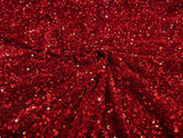 SEQUIN VELVET FABRIC (By The Yard)