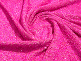 SEQUIN VELVET FABRIC (By The Yard)