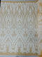 BIG DAMASK SEQUIN ON STRETCH MESH FABRIC (By The Yard)