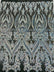 BIG DAMASK SEQUIN ON STRETCH MESH FABRIC (By The Yard)