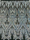 BIG DAMASK SEQUIN ON STRETCH MESH FABRIC (By The Yard)