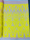 BIG DAMASK SEQUIN ON STRETCH MESH FABRIC (By The Yard)