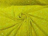 SEQUIN VELVET FABRIC (By The Yard)