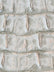 White/Silver Metallic Caiman Gator Vinyl