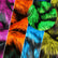 Poison Spike Shag Faux Fur Fabric