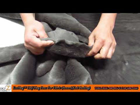 Amber Half Shag Faux Fur Fabric (Beaver)(Knit Backing) / Sold By The Yard - 0