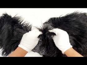 Monster Faux Fake Fur Fabric / Amber / Sold By The Yard - 0