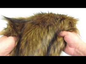 Honey Wolf Animal Short Pile Coat Costume Faux Fur Fabric / Sold By The Yard - 0