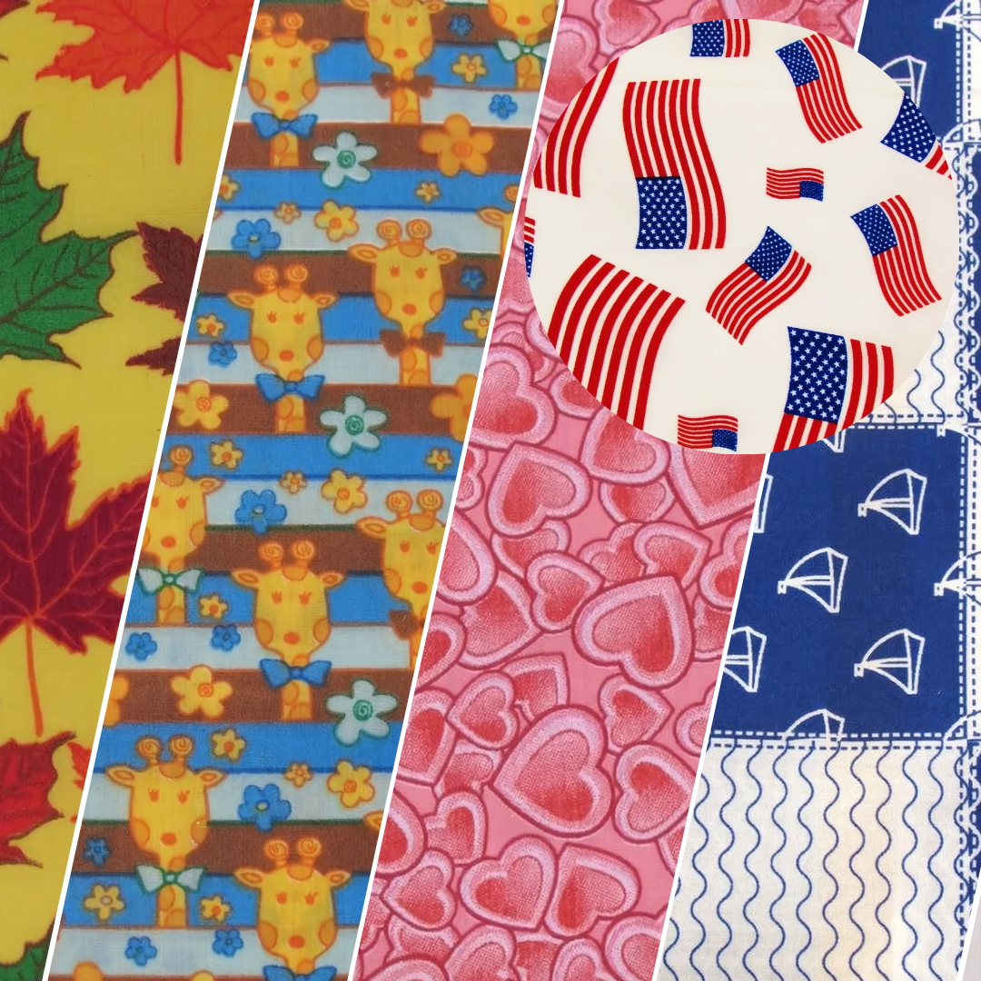 Printed Poly Cotton / Textile Collection / Sold by The Yard