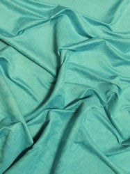 Microfiber Suede Upholstery Fabric / (NEW!!)Aqua / Passion Suede Microsuede