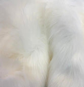 Snow Fox Fur Faux Fur Fabric / Sold By The Yard (Limited Release)