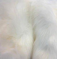 Snow Fox Fur Faux Fur Fabric / Sold By The Yard (Limited Release)