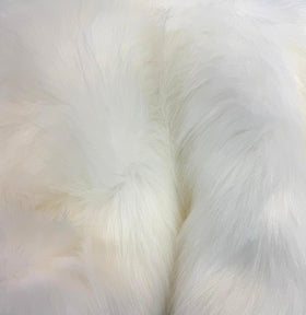Snow Fox Fur Faux Fur Fabric / Sold By The Yard (Limited Release)