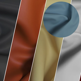 Solid Vegan Stretch Anti-Stain Soft Silicone Vinyl Fabric