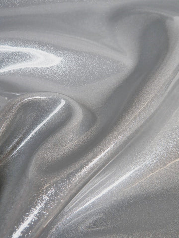 Ultra Sparkle Glitter Upholstery Vinyl Fabric / DARK SILVER / By The Roll - 40 Yards - 0