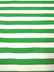 Poly Cotton 1 Inch Stripe Fabric / Kelly Green/White / 50 Yard Bolt
