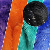 Tinsel Tip Short Shag Faux Fur / Sold By The Yard