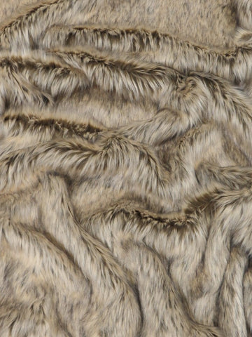 Baby Tundra Wolf (New Lot) Animal Short Pile Coat Costume Faux Fur Fabric / Sold By The Yard