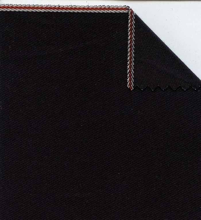 Assorted Selvedge Denim Fabric / Charcoal